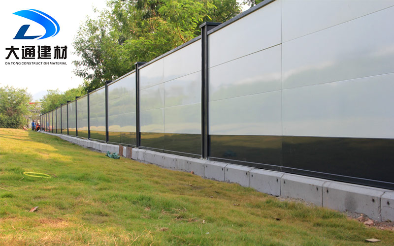 深圳市政圍擋，市政施工圍擋安裝現場效果圖