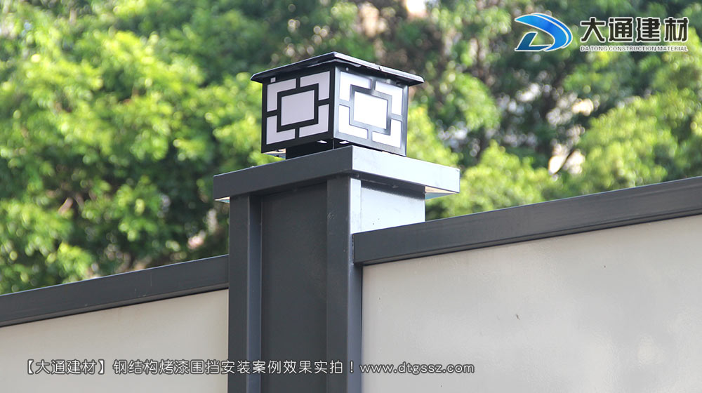 工地施工圍擋，工地施工圍擋安裝效果圖-工地施工圍擋案例，深圳市大通建材有限公司